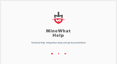 help.minewhat.com