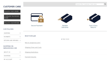 help.sergiorossi.com