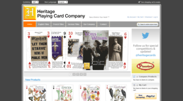 heritageplayingcards.com