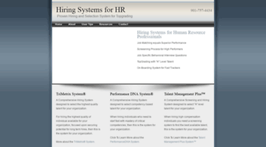 hiringsystemsforhr.com