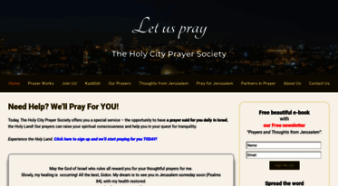 holycityprayer.com