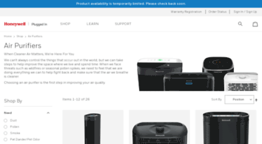 honeywellcleanair.com