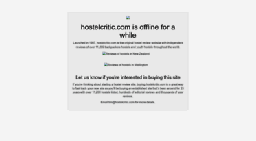 hostelcritic.com