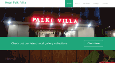 hotelpalkivilla.com