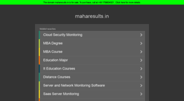 hsc.maharesults.in