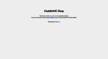huddle.buycraft.net