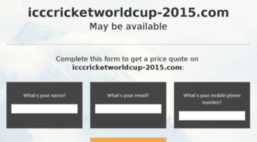 icccricketworldcup-2015.com