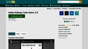 indian-railway-train-alarm.soft112.com