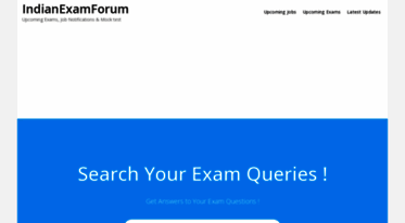 indianexamforum.com