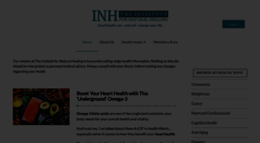 institutefornaturalhealing.com