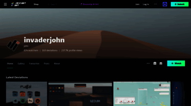 invaderjohn.deviantart.com
