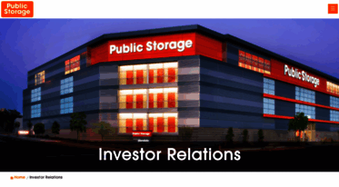 investors.publicstorage.com