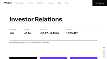 investors.wix.com