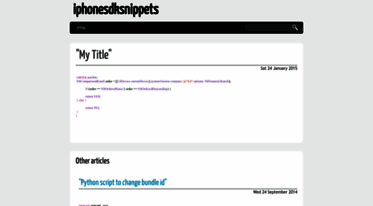 iphonesdksnippets.com