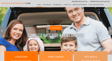 irvineautocollision.com
