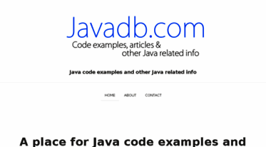 javadb.com