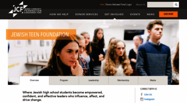 jewishteenfoundation.org