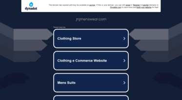 jnjmenswear.com