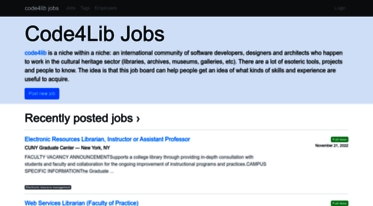 jobs.code4lib.org