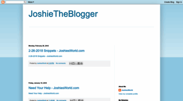 joshietheblogger.blogspot.com