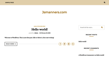 jsmanners.com
