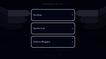 kidbloggersclub.com