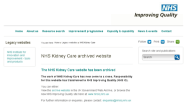 kidneycare.nhs.uk