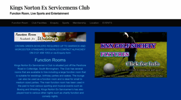 kingsnortonexservicemensclub.co.uk