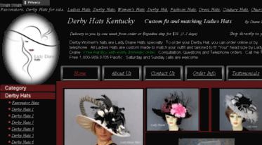 ladydianehats.com