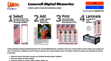 lamcraftdigitalmemories.com