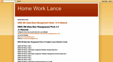 lancehomework.blogspot.com