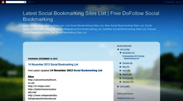 latestsocialbookmarkingsitelist.blogspot.com