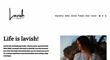 lavishhairandmakeupstudio.com