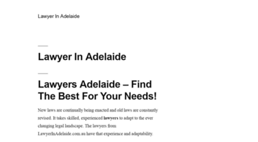 lawyerinadelaide.com.au