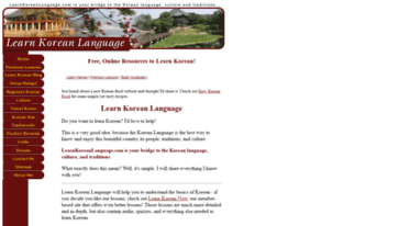 learnkoreanlanguage.com