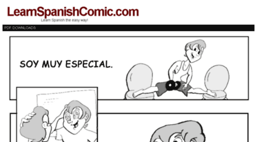 learnspanishcomic.com