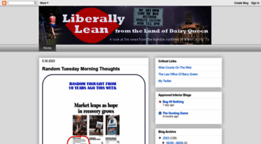 Get Liberallyleancom News Liberally Lean From The Land Of