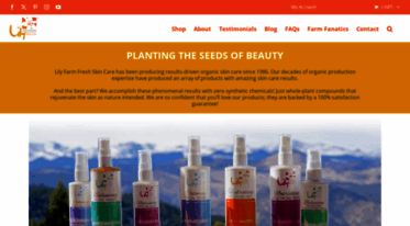 lilyfarmfreshskincare.com