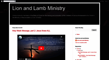 lionandlambministry.blogspot.com