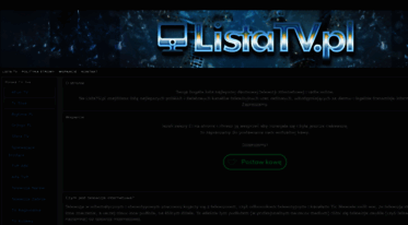 Get Listatv pl News Lista TV Darmowa Telewizja Internetowa Tv Online