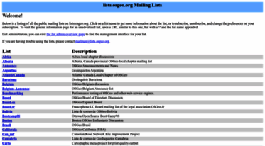 lists.osgeo.org