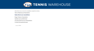 lists.tennis-warehouse.com