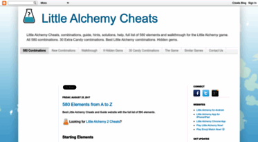 Little Alchemy Cheats - Create All 580 Elements - The Teal Mango