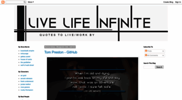 livelifeinfinite.blogspot.com