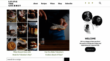 livingthegourmet.com