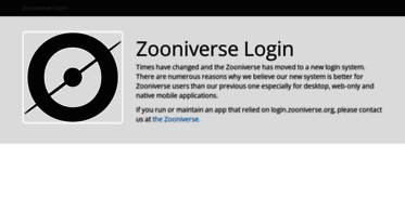 login.zooniverse.org