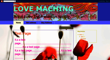 lovemaching.blogspot.com