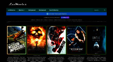 Luxmovies Official Website - Your Movie Spot