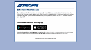 Ssfcu Login In >> Get Maintenance Ssfcu Org News Security Service Federal Ssfcu Login In >> Get Maintenance Ssfcu Org News Security Service Federal
