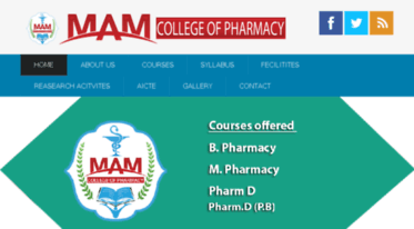mamcollegeofpharmacy.com